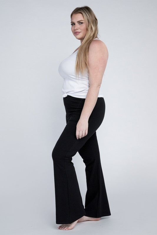 Plus Size Everyday Flare Bottoms