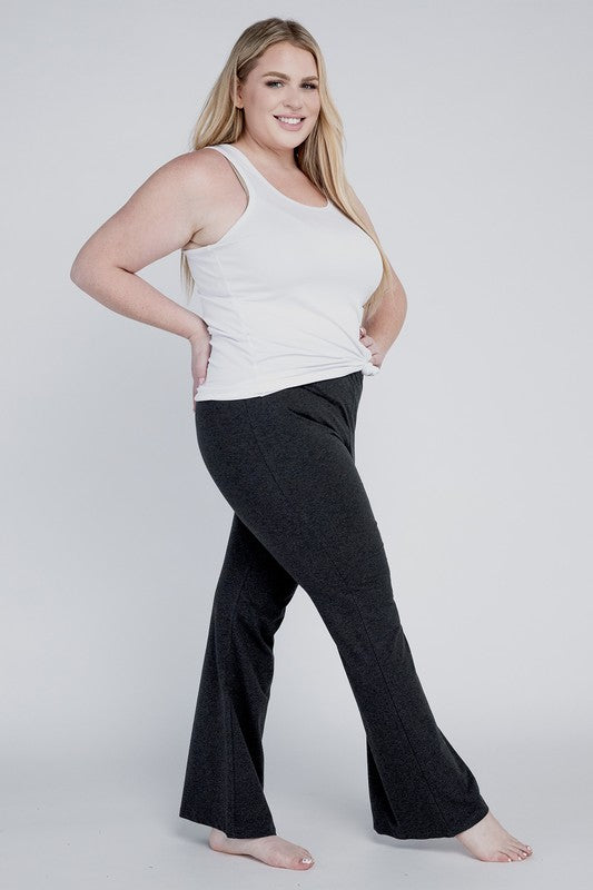 Plus Size Everyday Flare Bottoms