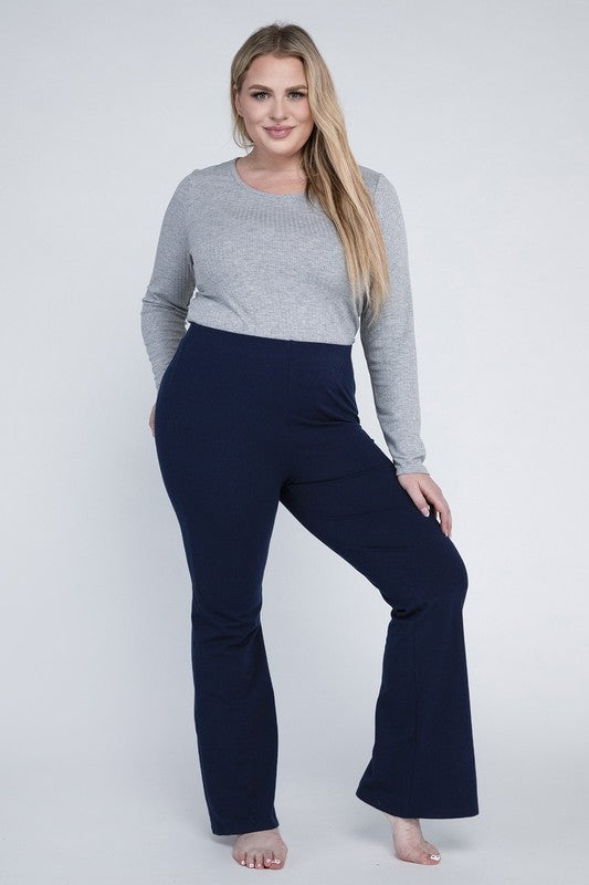 Plus Size Everyday Flare Bottoms