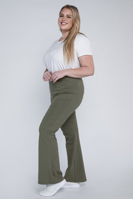 Plus Size Everyday Flare Bottoms