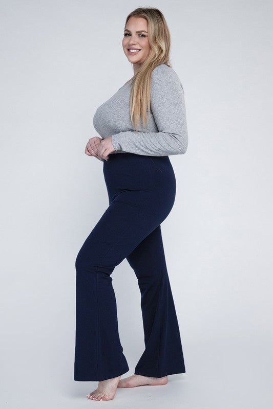 Plus Size Everyday Flare Bottoms