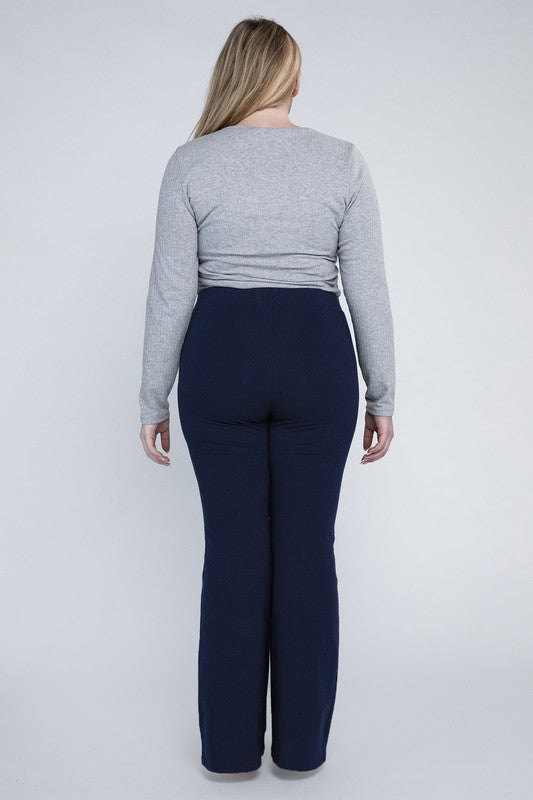 Plus Size Everyday Flare Bottoms