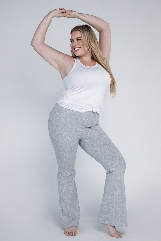 Plus Size Everyday Flare Bottoms