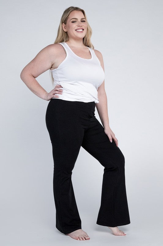 Plus Size Everyday Flare Bottoms