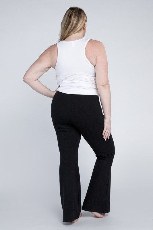 Plus Size Everyday Flare Bottoms