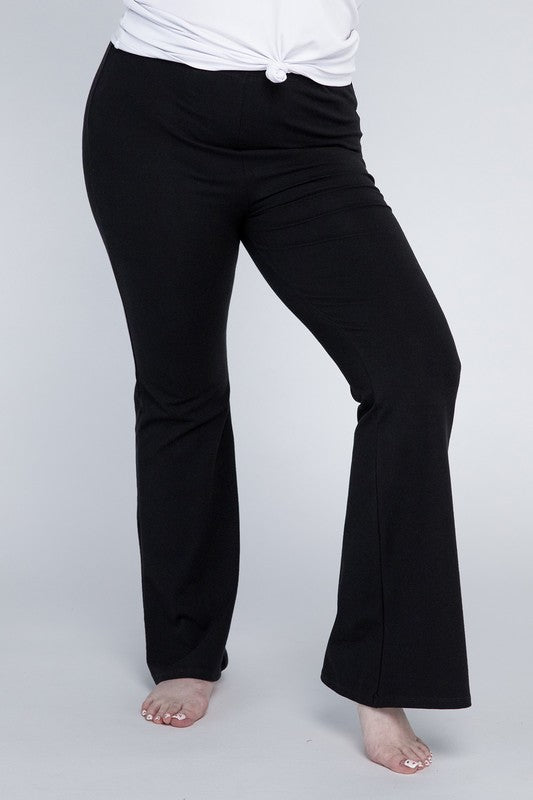 Plus Size Everyday Flare Bottoms