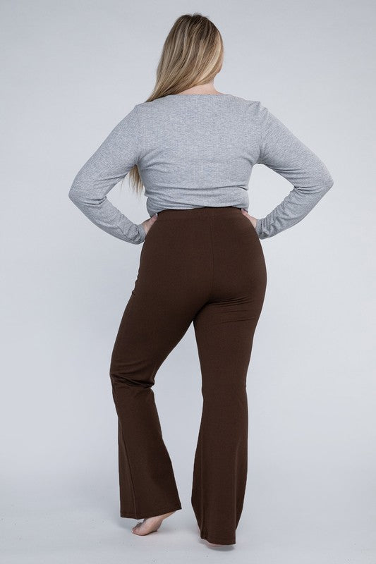Plus Size Everyday Flare Bottoms